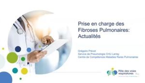 Fibroses Pulmonaires : le point avec le Dr Grégoire Prévot